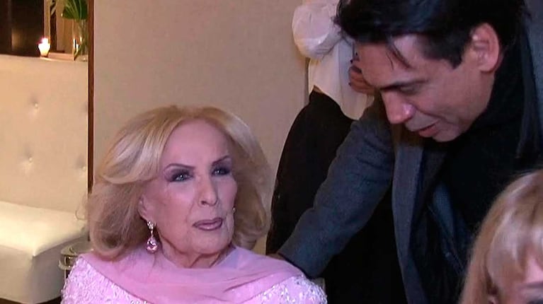 Mirtha Legrand y Coco Fernández (Foto: captura La jaula de la moda)