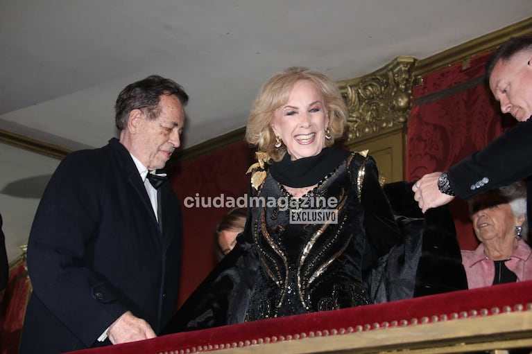 Mirtha Legrand y Héctor Vidal Rivas
(Fotos: Movilpress)
