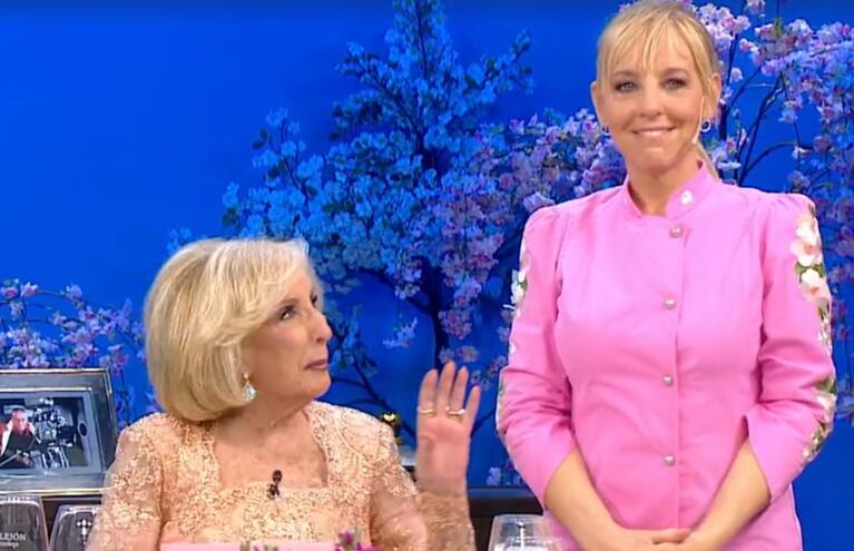 Mirtha Legrand y Jimena Monteverde  (Foto: captura Eltrece)