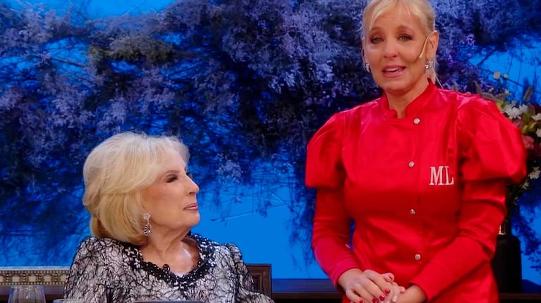 Mirtha Legrand y Jimena Monteverde (Foto: captura eltrece)