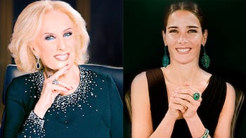 Mirtha Legrand y Juana Viale.