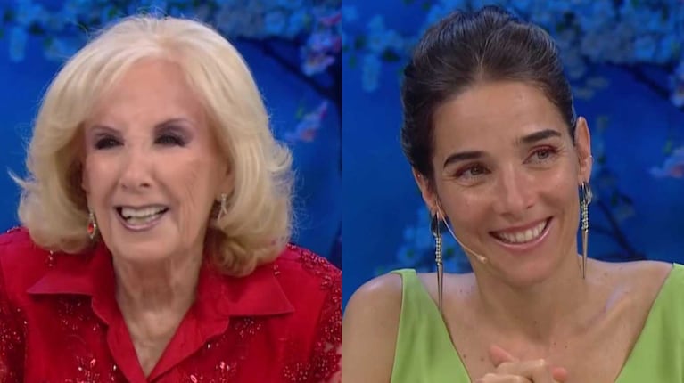 Mirtha Legrand y Juana Viale en La Noche de Mirtha y Almorzando con Juana (Foto: eltrece)