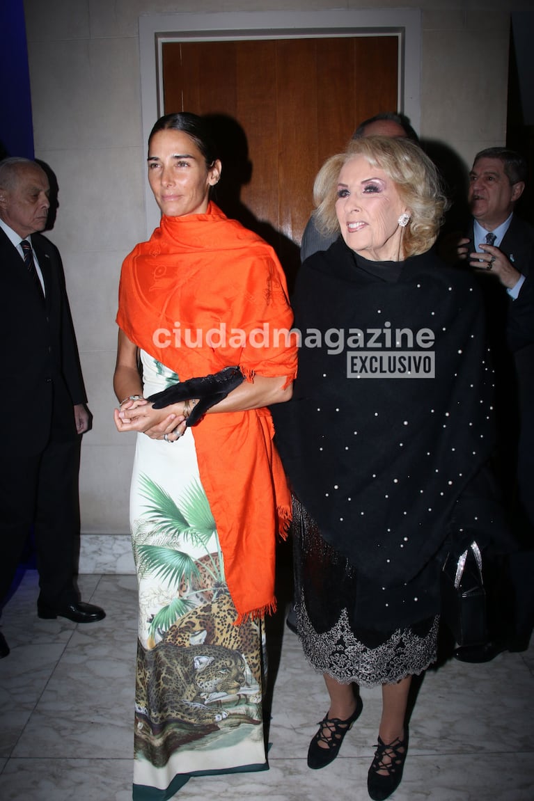 Mirtha Legrand y Juana Viale (Foto: Movilpress).