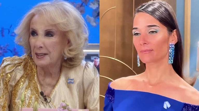 Mirtha Legrand y Juana Viale (Fotos: capturas eltrece)