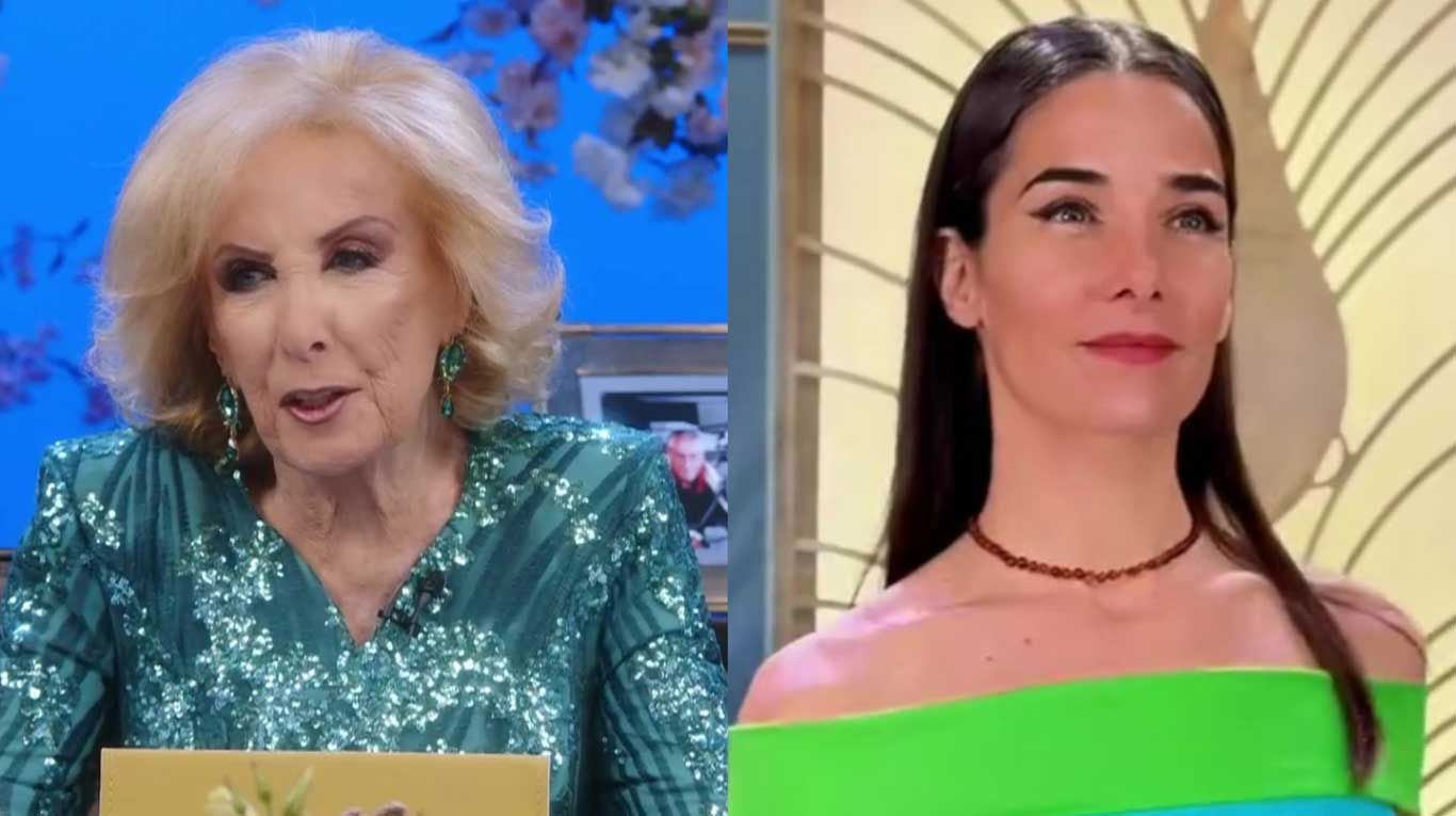 Mirtha Legrand y Juana Viale (Fotos: capturas eltrece)
