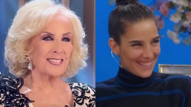 Mirtha Legrand y Juana Viale (Fotos: capturas eltrece)