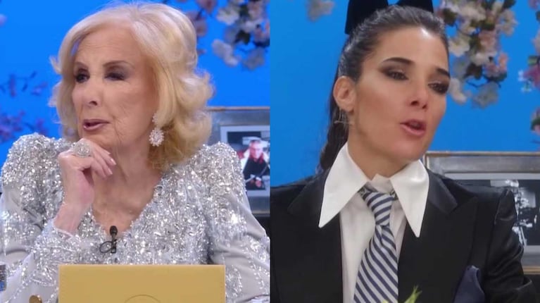 Mirtha Legrand y Juana Viale (Fotos: capturas eltrece)