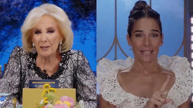 Mirtha Legrand y Juana Viale (Fotos: capturas eltrece)