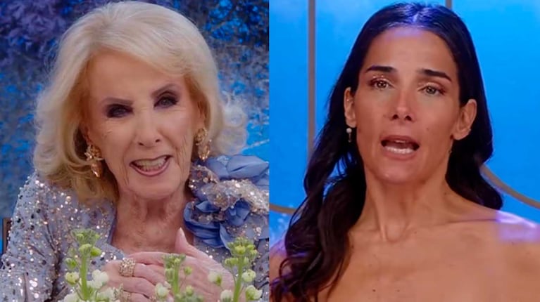 Mirtha Legrand y Juana Viale (Fotos: eltrece)