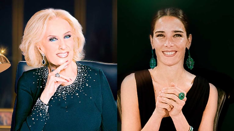 Mirtha Legrand y Juana Viale (Fotos: Storylab)