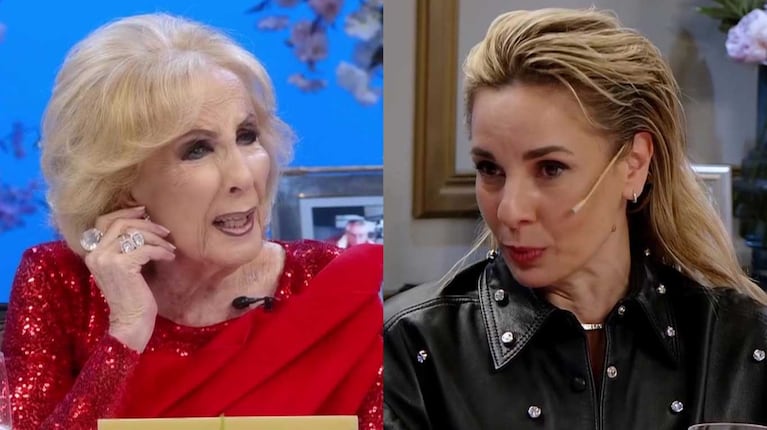 Mirtha Legrand y Julieta Cardinali (Fotos: capturas eltrece)