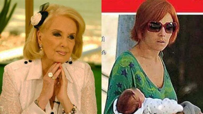 Mirtha Legrand y la salud del pequeño Alí Valenzuela. (Fotos: Web)