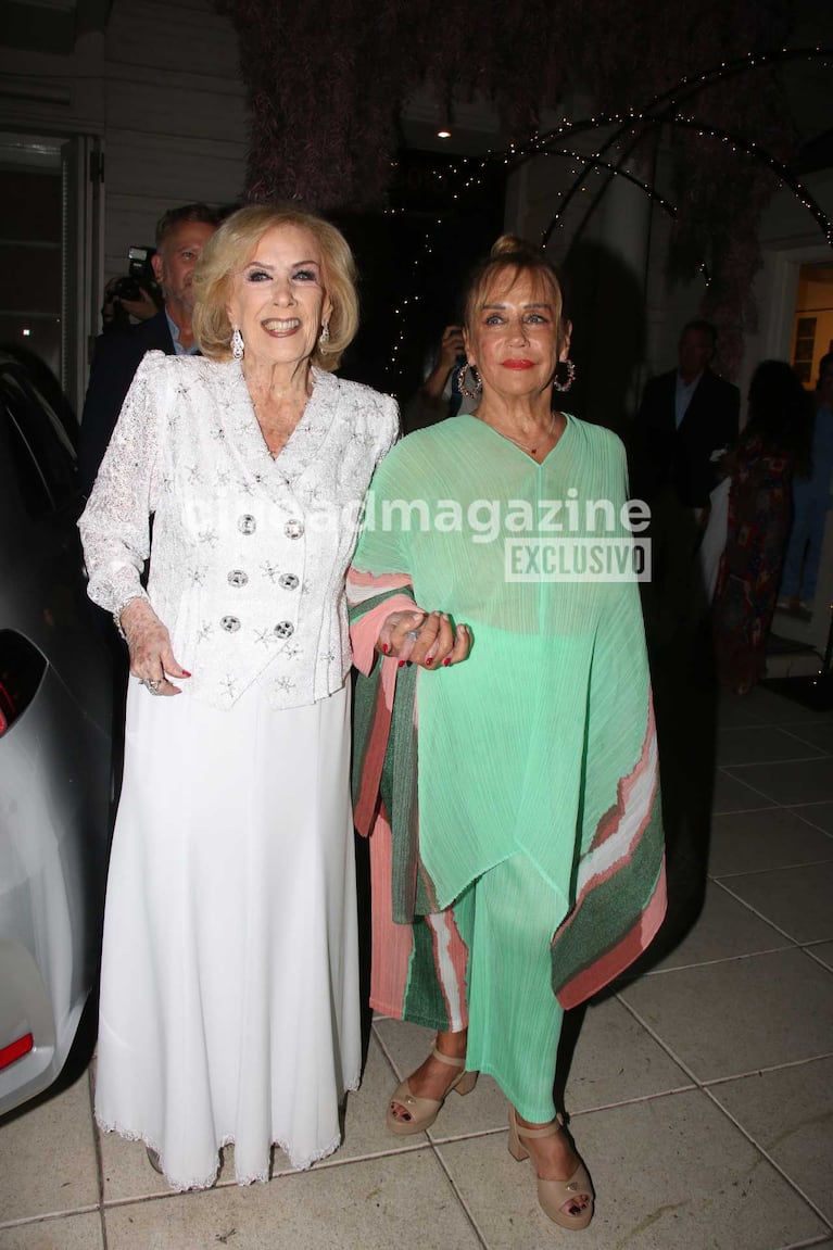 Mirtha Legrand y Marcela Tinayre (Foto: Movilpress)