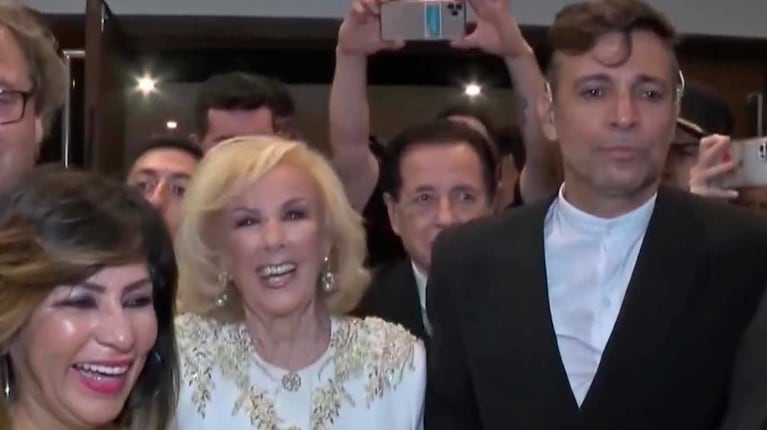 Mirtha Legrand y Martín Bossi (Foto: captura Implacables/ El Nueve)