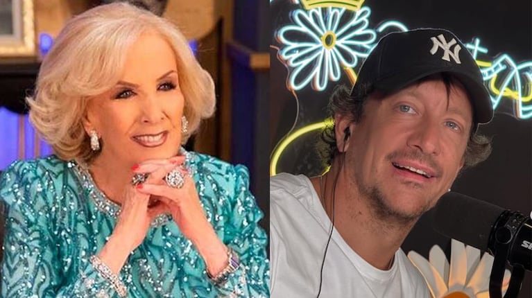 Mirtha Legrand y Nico Vázquez