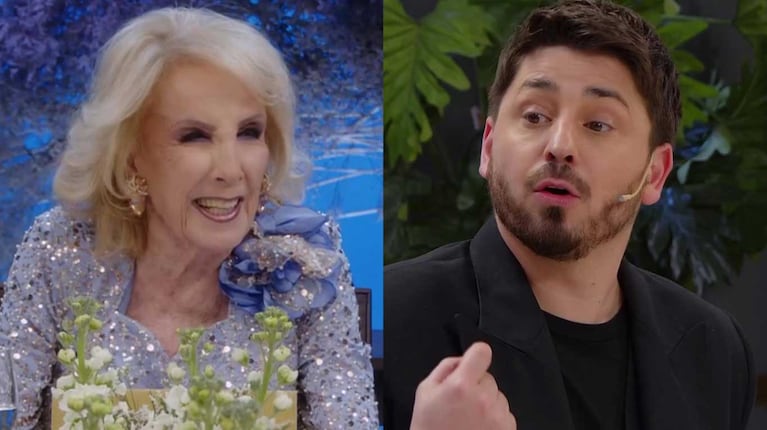 Mirtha Legrand y Pampito (Fotos: capturas eltrece)