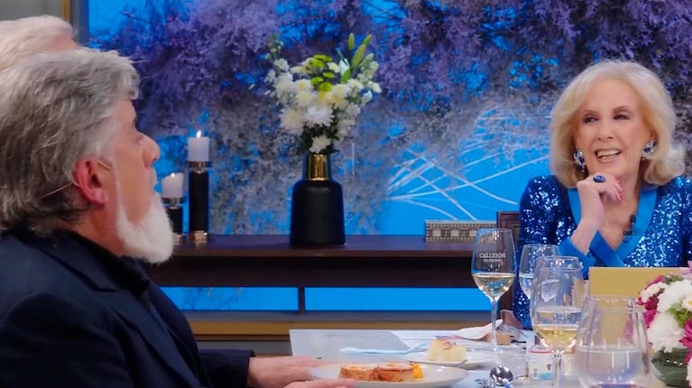 Mirtha Legrand y Pichu Straneo (Foto: captura eltrece)