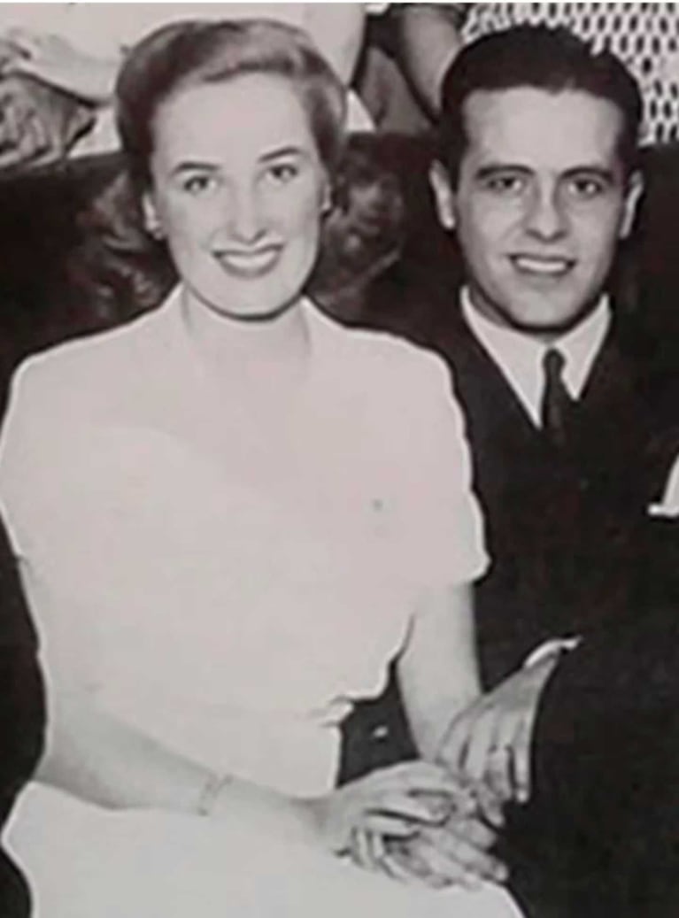 Mirtha Legrand y su novio cordobés, Julio Albar Díaz  (Foto: captura América)