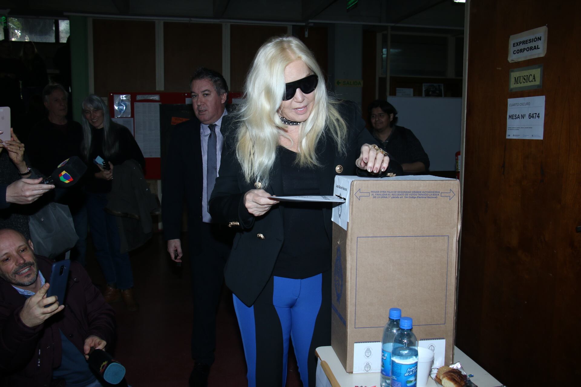 Mirtha Legrand y Susana Giménez votaron en las PASO. (Foto: Movilpress)