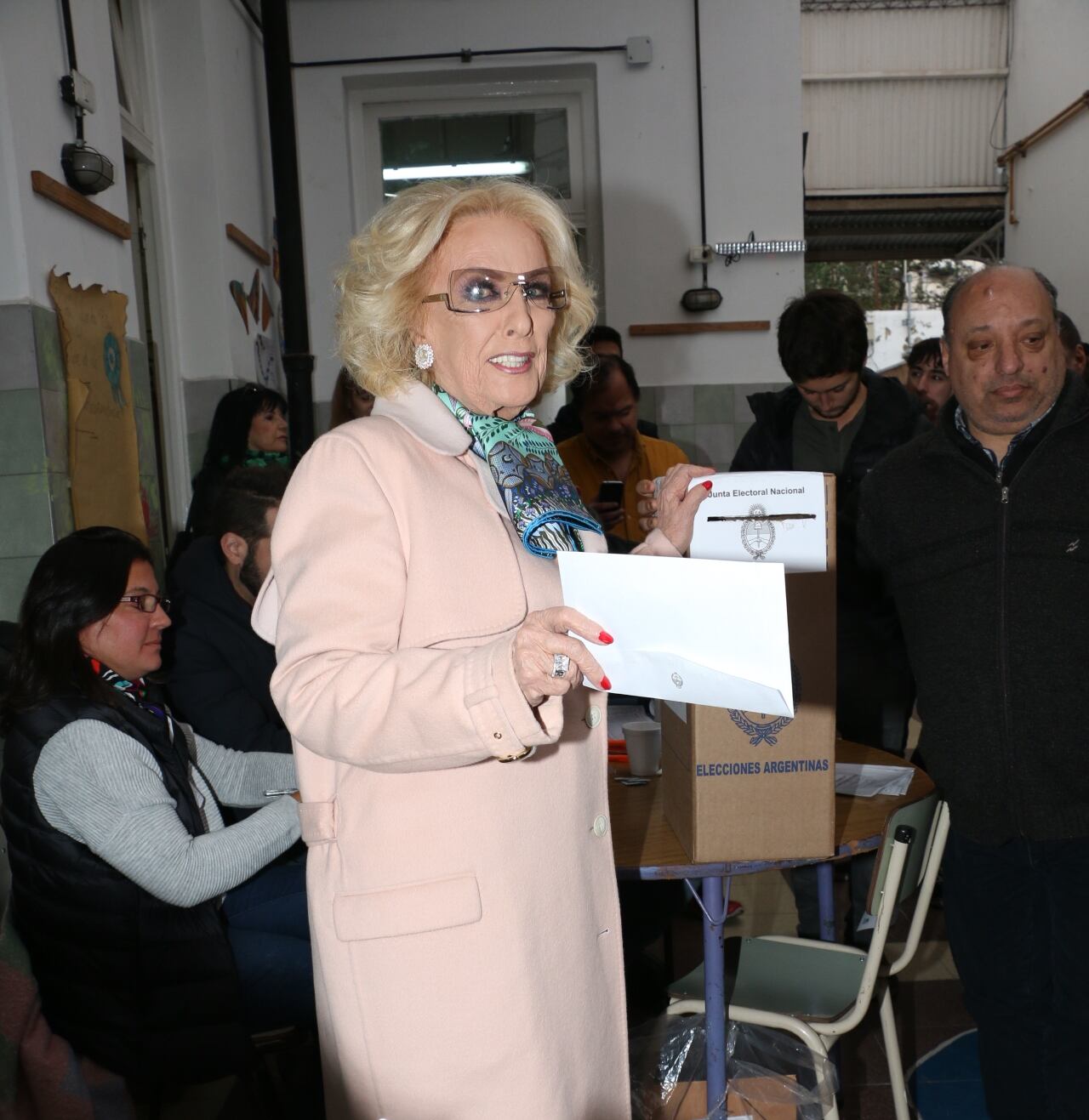 Mirtha Legrand y Susana Giménez votaron en las PASO. (Foto: Movilpress)