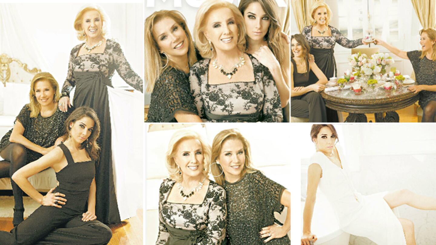 Mirtha, Marcela y Juana, para Clarín Mujer. 