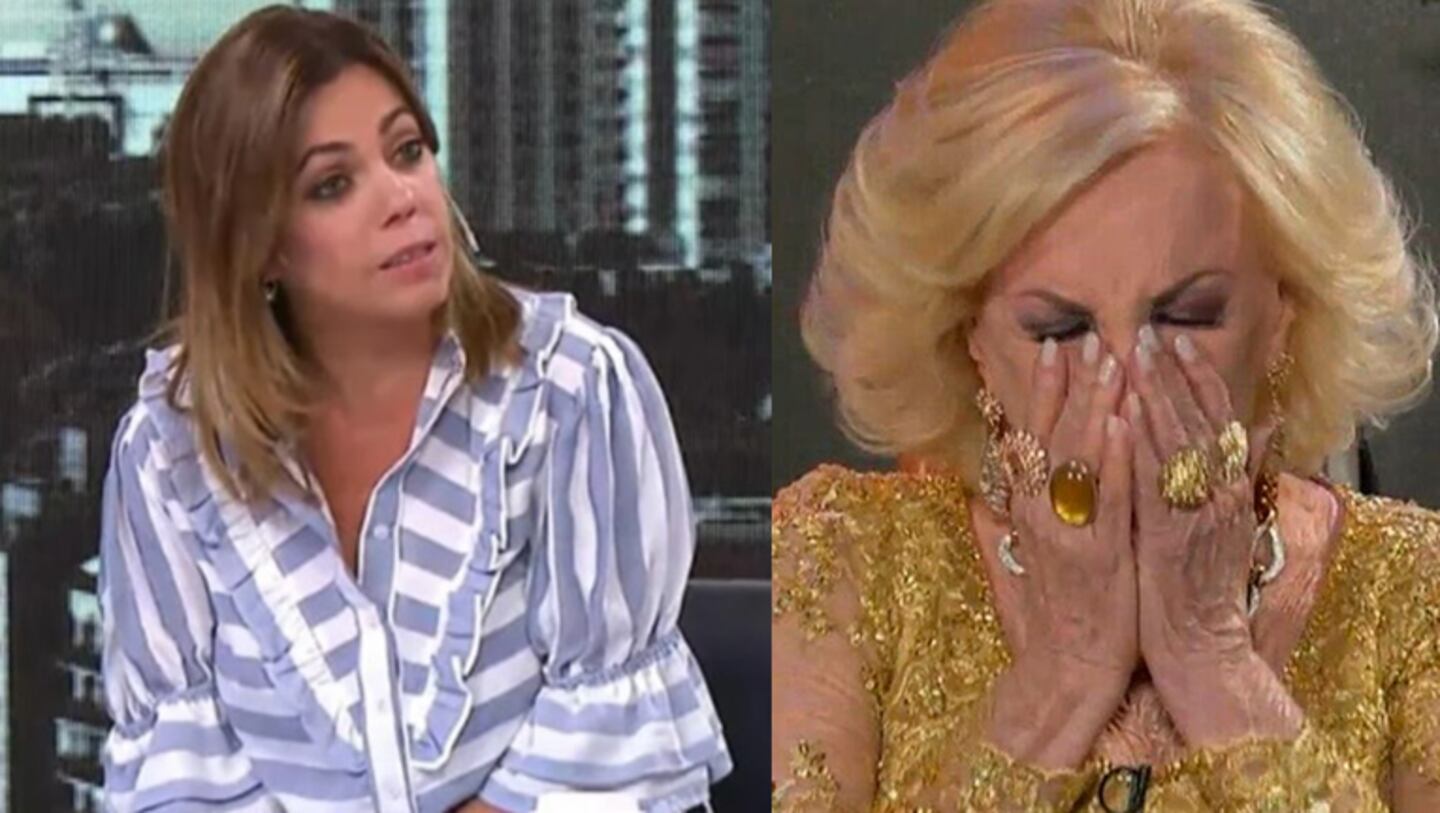 Mirtha se puso triste por una noticia que le dio Pía.