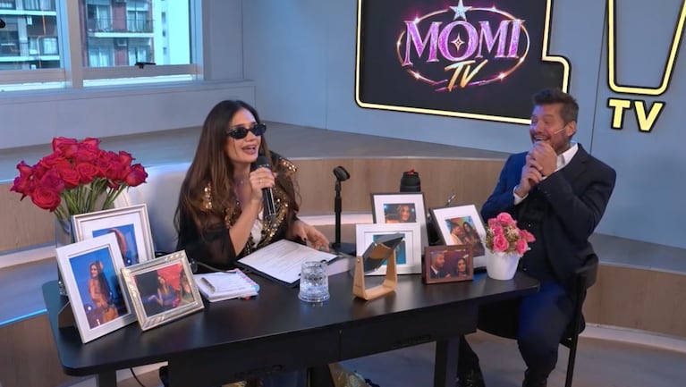 Momi Giardina acorraló a Marcelo Tinelli (Captura: Luzu TV)