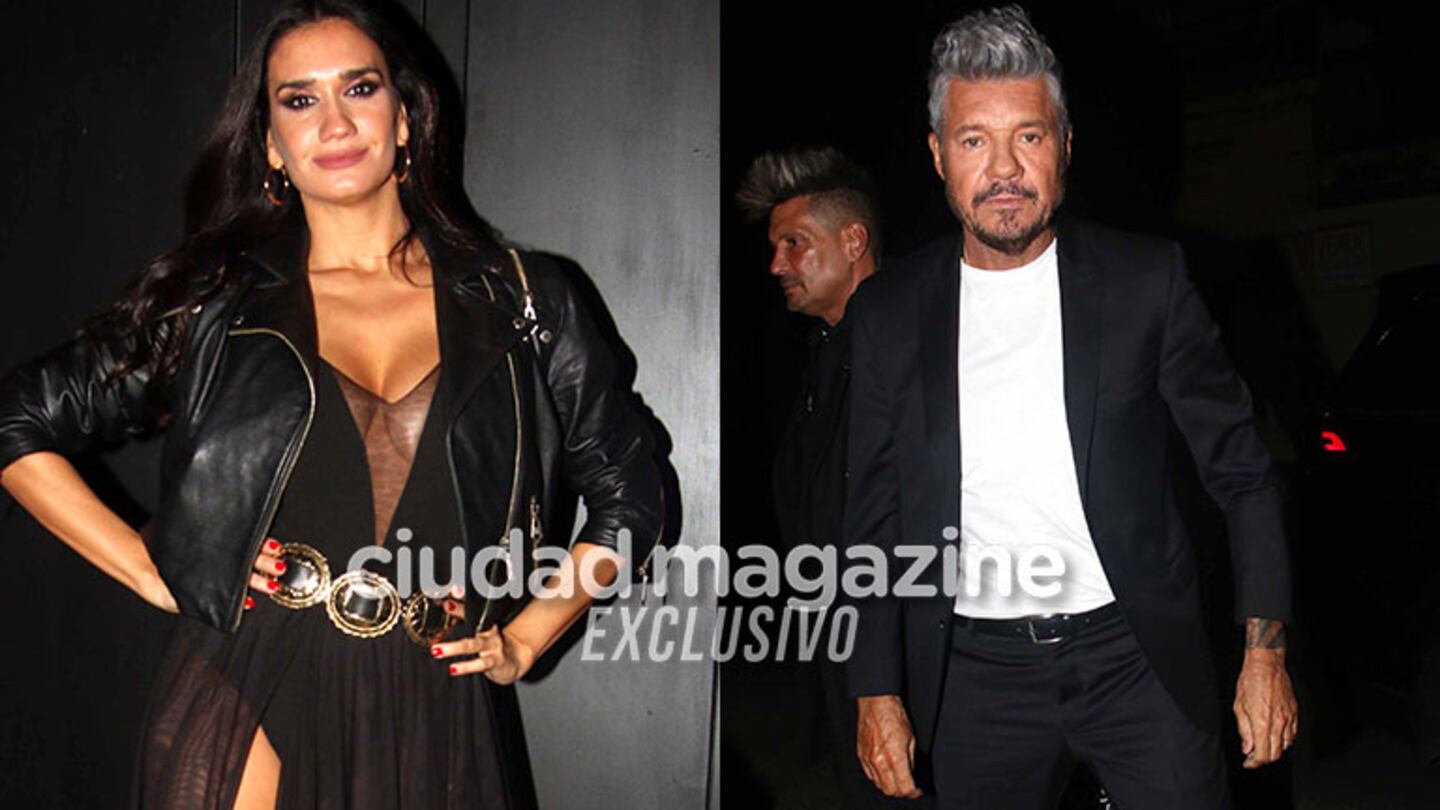 Momi Giardina y Marcelo Tinelli en un evento (Fotos: Movilpress). 