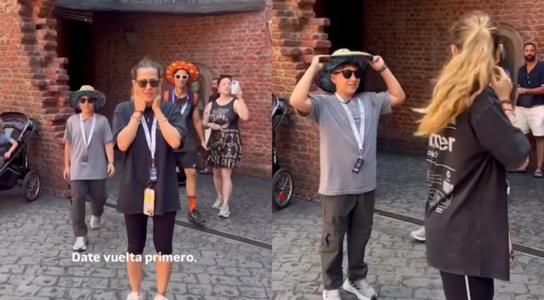 Momo se sumó al viaje de Universal con Jimena Barón y Matías Palleiro: el emotivo video de la sorpresa | Créditos: Instagram @jmena