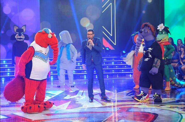 Monchito con Tinelli. (Foto: archivo Ideas del Sur)