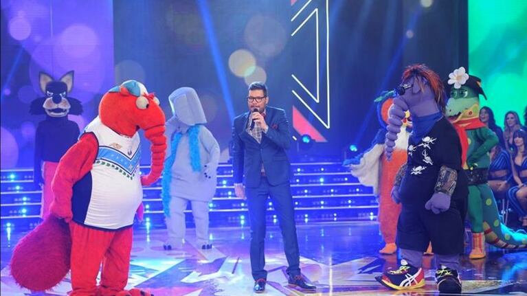 Monchito con Tinelli. (Foto: archivo Ideas del Sur)