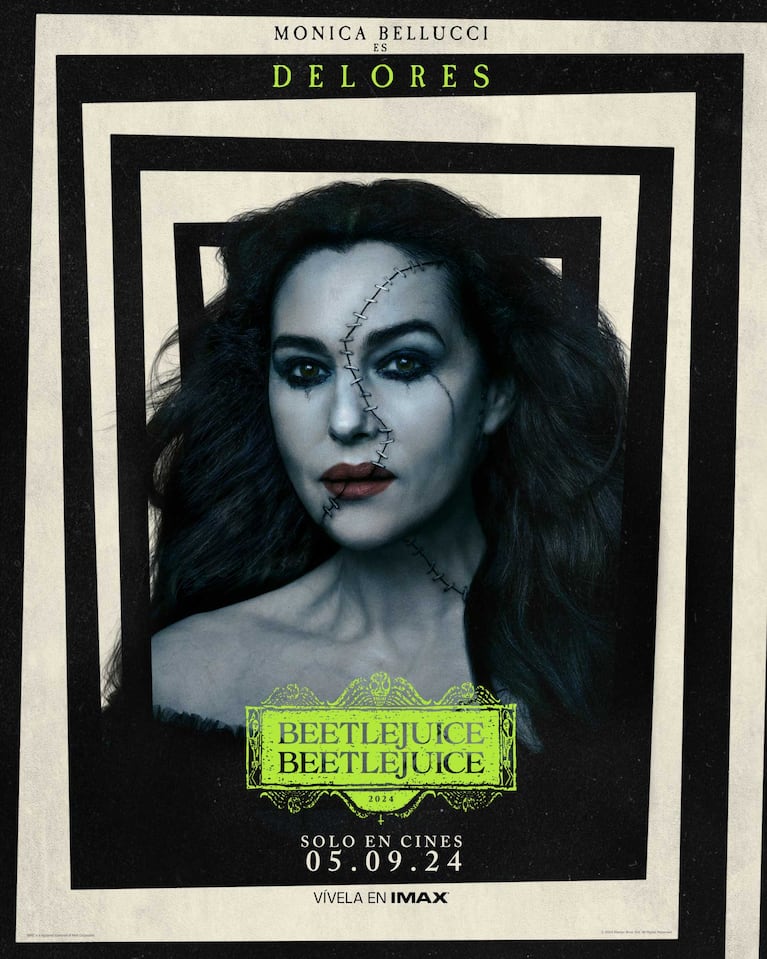 Monica Bellucci como Delores en Beetlejuice Beetlejuice (Foto: Warner Bros Pictures)