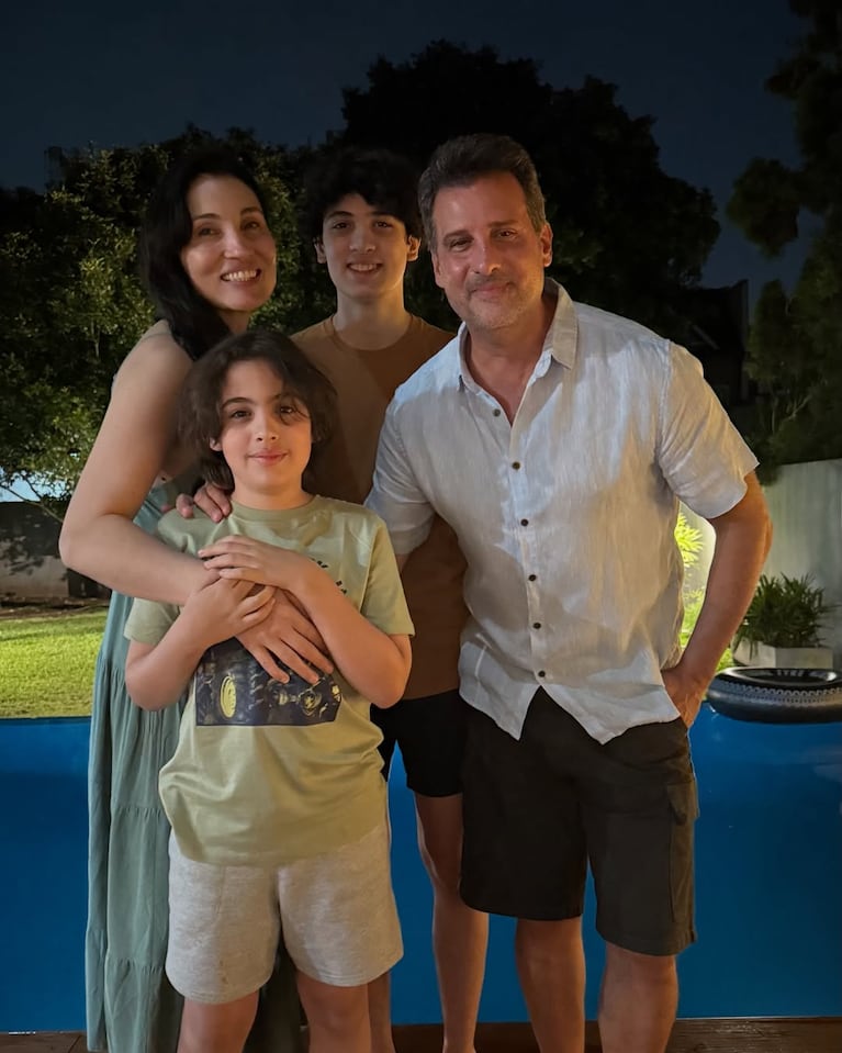 Mónica, Bruno, Franco y José María Listorti. (Foto: @soylistortiok)