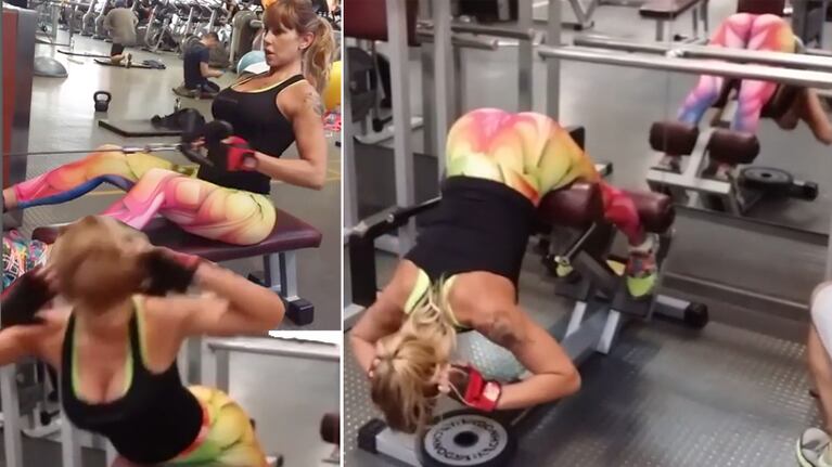 Mónica Farro calentó Instagram con un video ejercitándose. Foto: Instagram