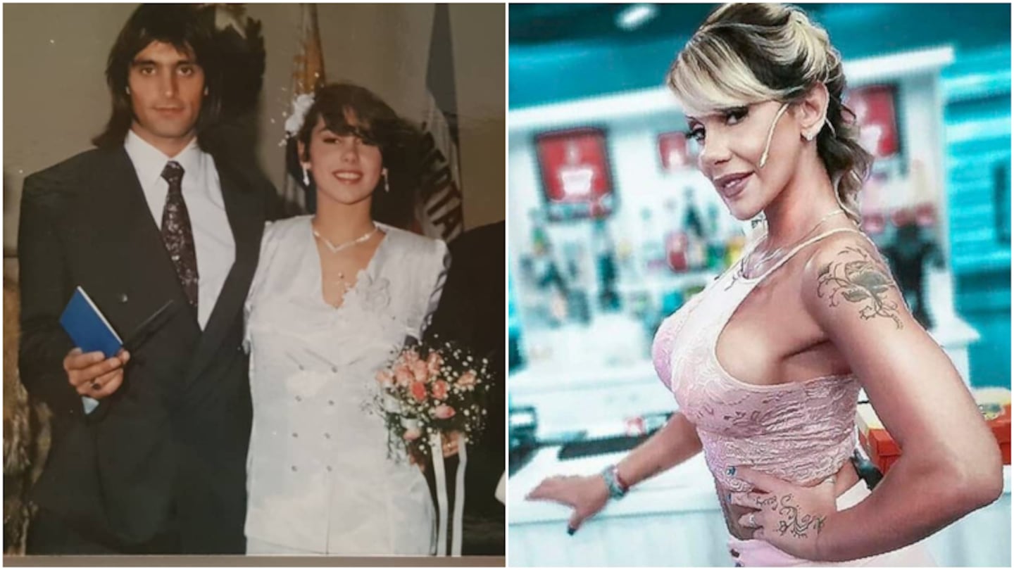 Mónica Farro mostró fotos inéditas de su casamiento a los 17 años y sorprendió al revelar cómo era de morocha