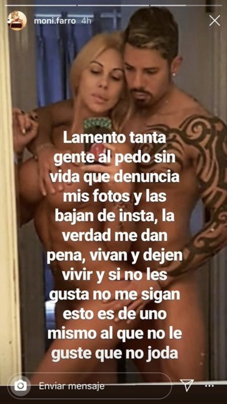 Mónica Farro y su flamante esposo publicaron fotos súper calientes de su luna de miel 