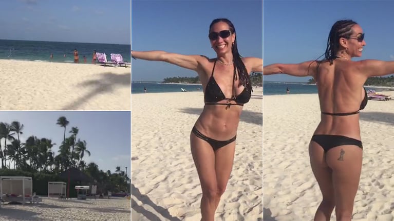 Mora Godoy, de vacaciones en República Dominicana (Foto: Prensa F+F Communication)