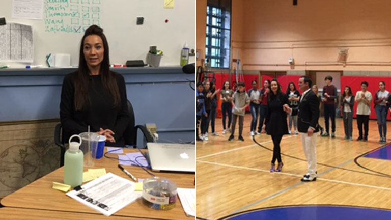 Mora Godoy, embajadora contra el bullying en Nueva York (Foto: prensa)
