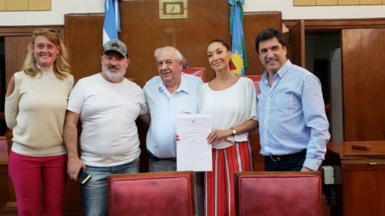 Mora Godoy fue declarada "visitante notable" en Mar del Plata