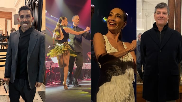 Mora Godoy, Mario Pergolini, Carlos Tevez y más famosos en la reapertura del Teatro Santa María 