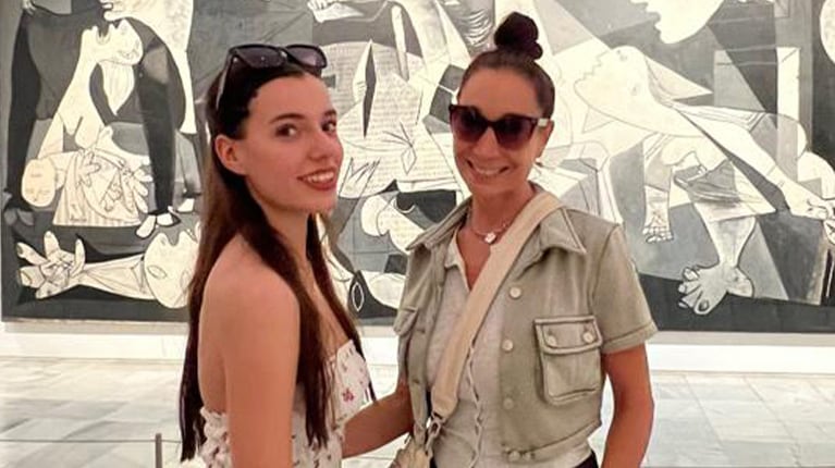 Mora Godoy y su hija Bianca