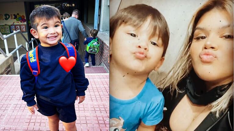More Rial compartió el primer día de cole de su hijo y cruzó a quienes la critican.