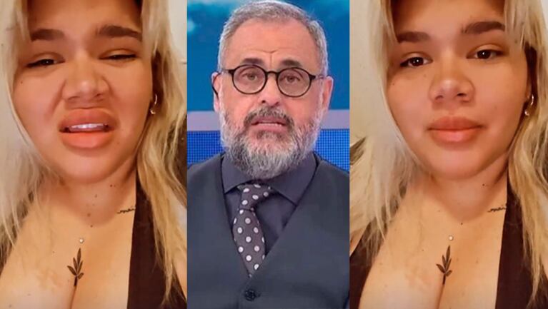 More Rial estalló ante una desubicada pregunta sobre su papá.