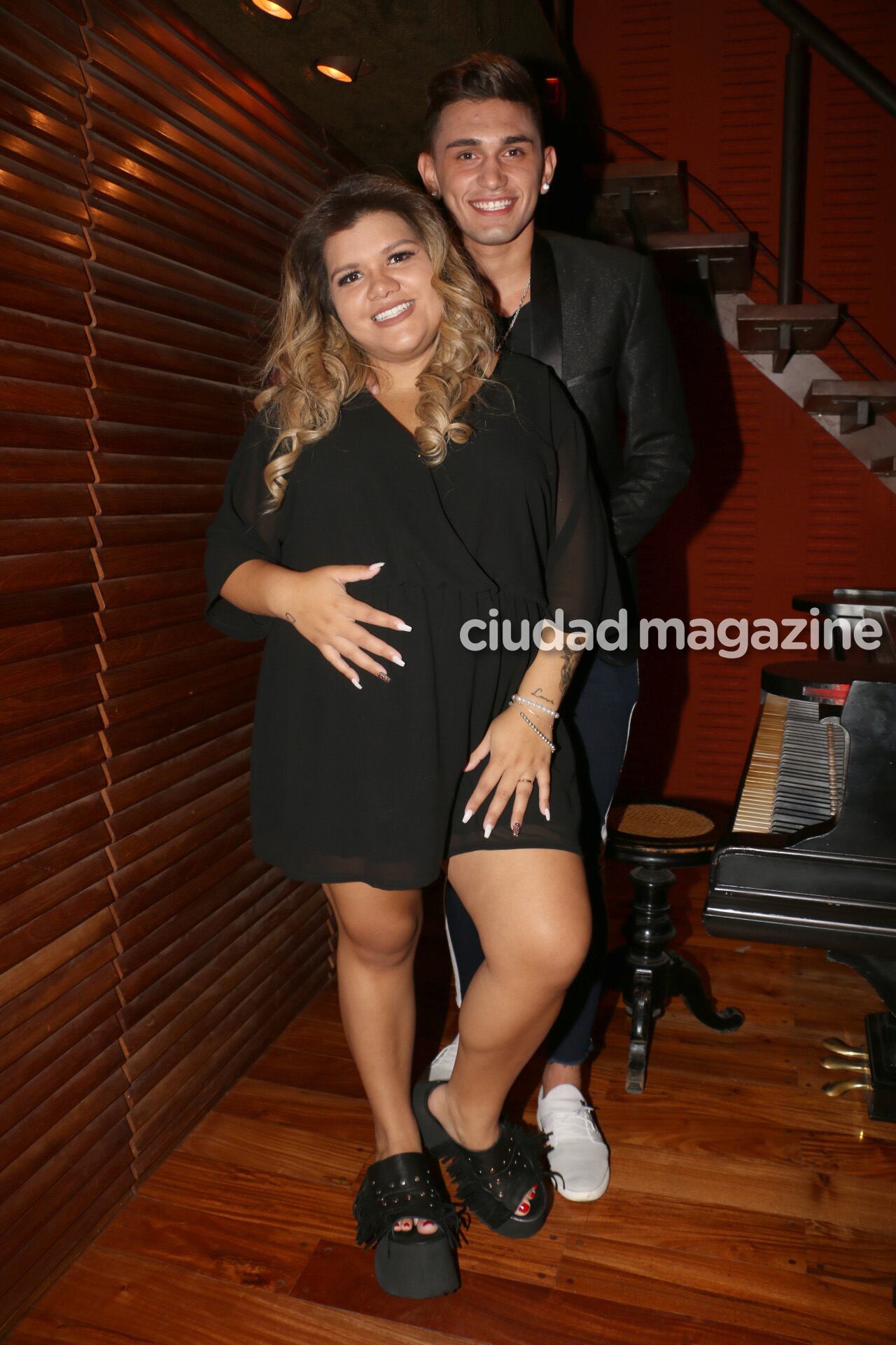 More Rial grabó junto a Facundo Ambrosioni el videoclip de su tema Hello Baby. Foto: Movilpress