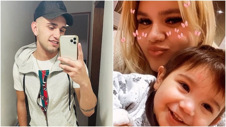 More Rial habló del vínculo que tiene Facundo Ambrosioni con el hijo que tienen en común (Fotos: Instagram)