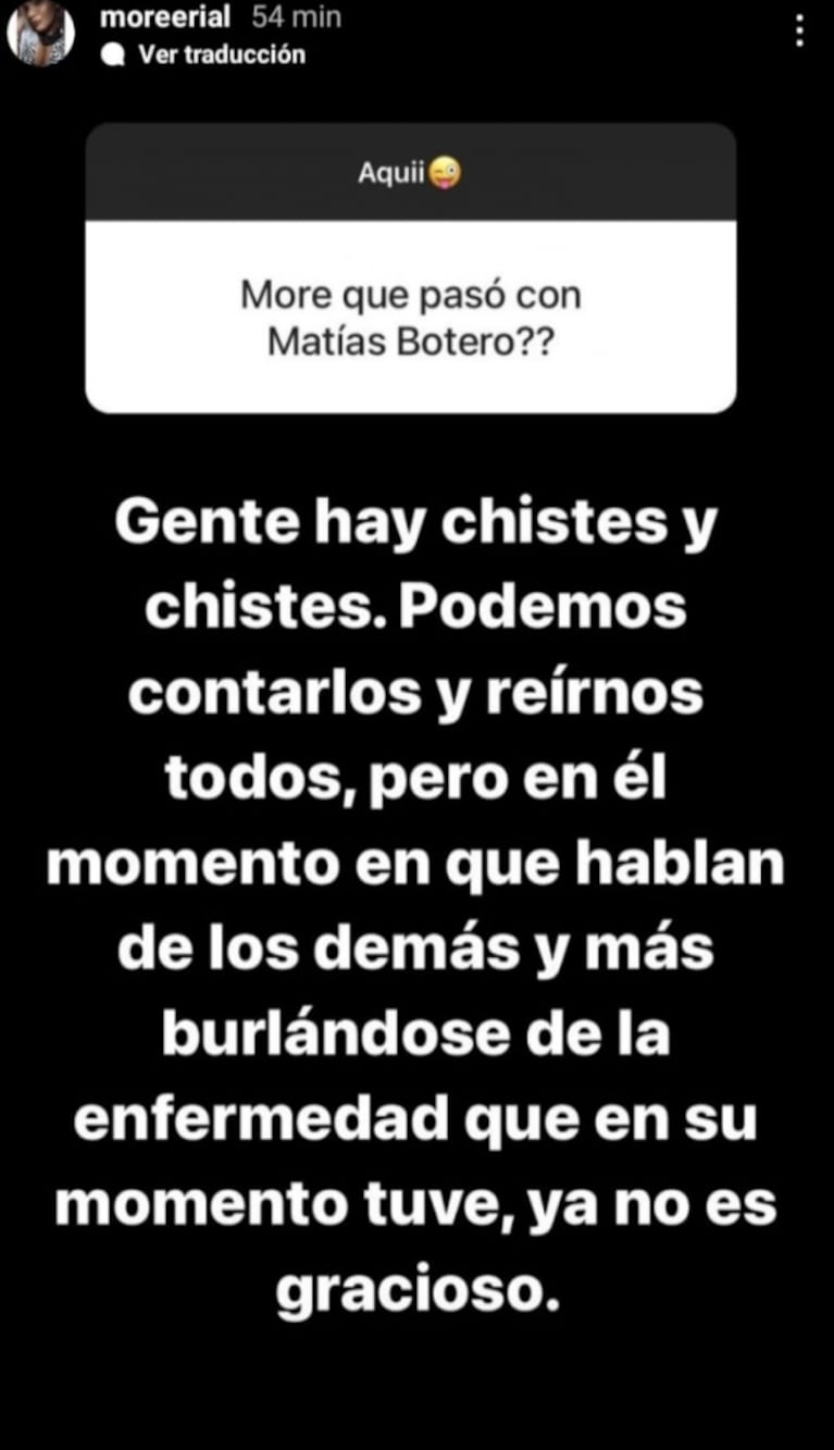 More Rial llevará al youtuber Matías Bottero a la Justicia: "Ya no es gracioso"