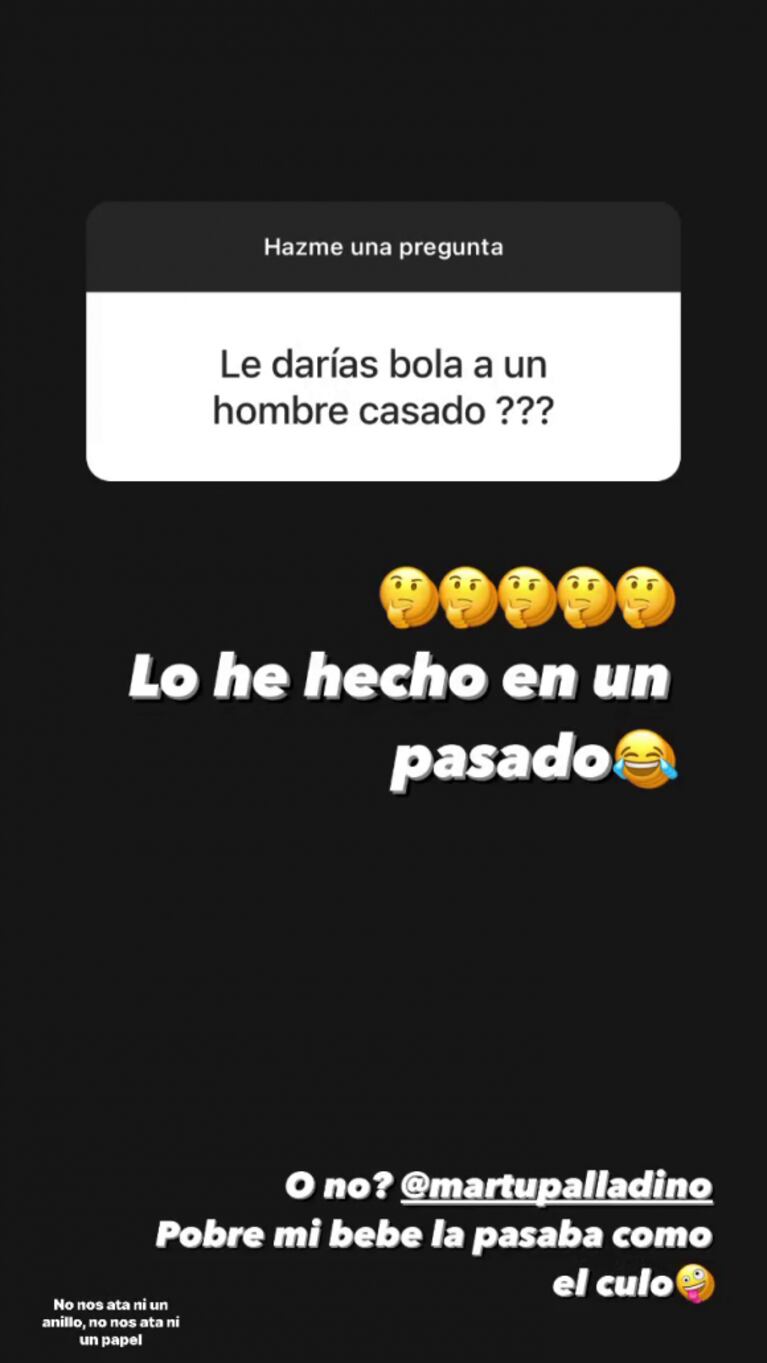 More Rial respondió sin filtros si saldría con un hombre casado: "Lo he hecho en el pasado"