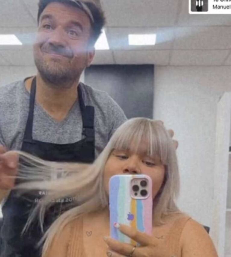 More Rial sorprendió con un súper cambio de look: flequillo y cabello más largo