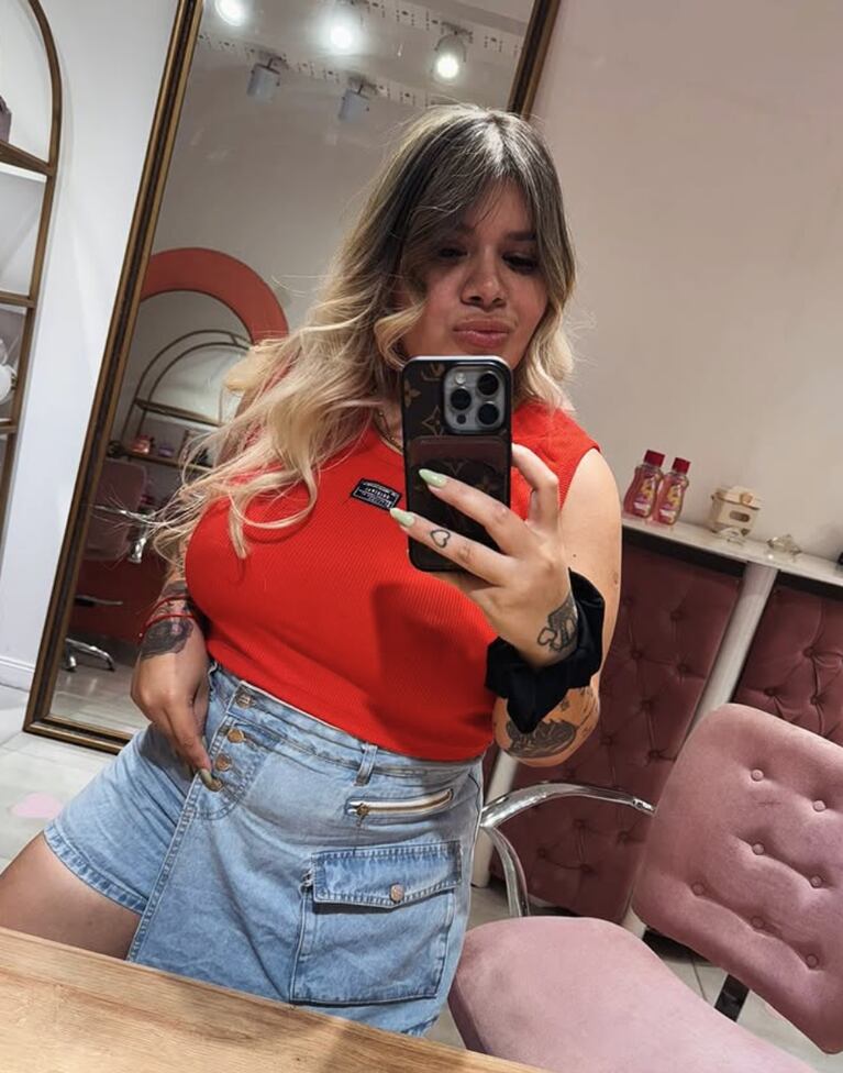 Morena fesejará su cumpleaños tras las rejas. Fuente: Instagram.
