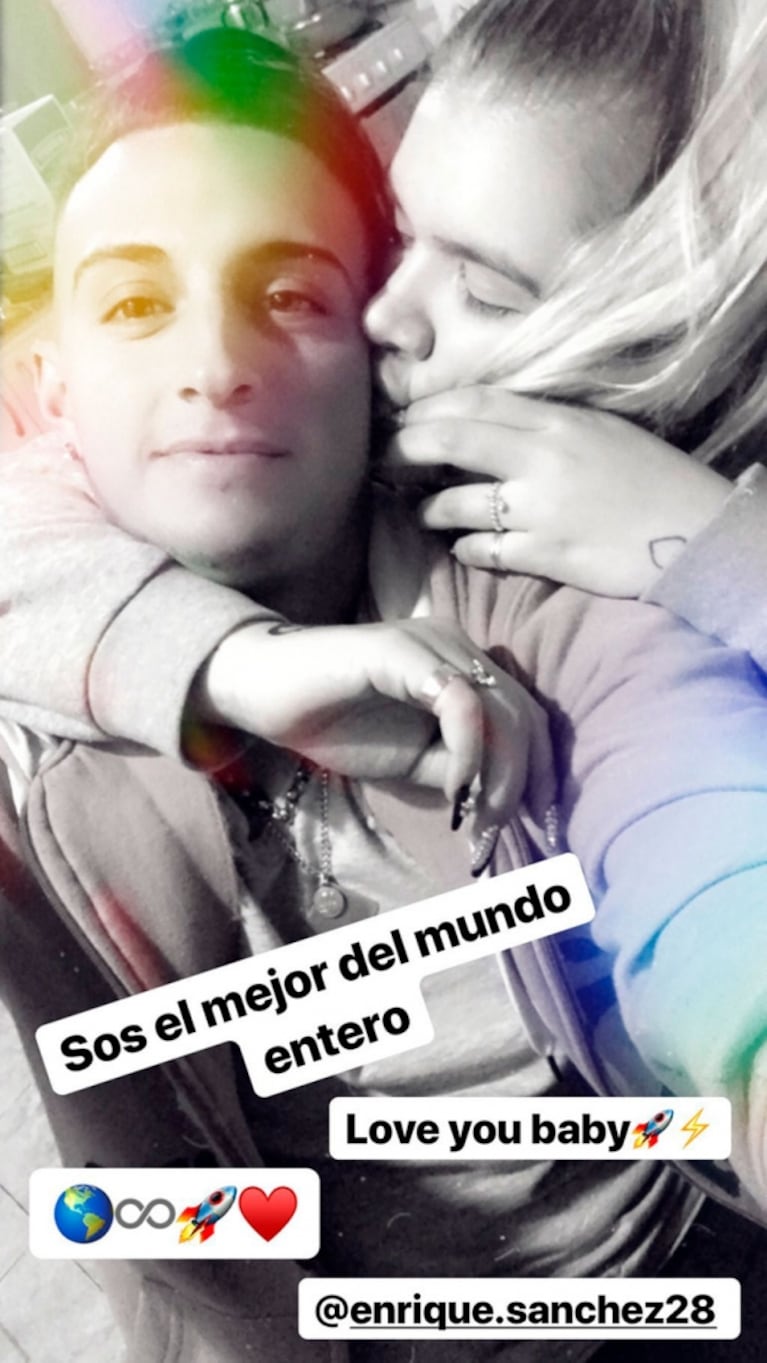 Morena Rial, cada vez más cerca de su “amigovio” Enrique Sánchez: foto mimosa y mensaje romántico